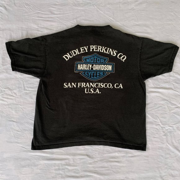 Vintage 1995 Harley Davidson Single Stitched Tee - Size XL - Picture 1 of 5